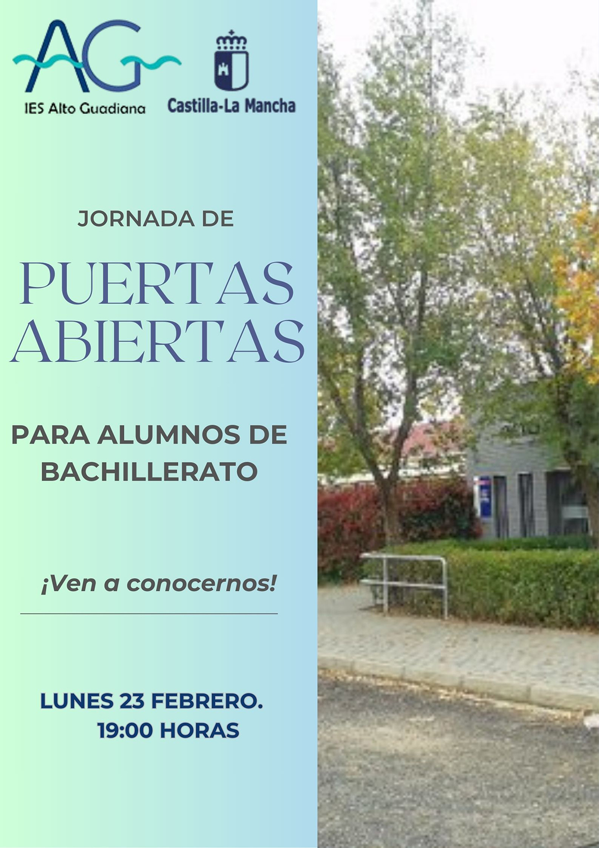 Invitación de Puertas Abiertas Local Oficinas Coworking