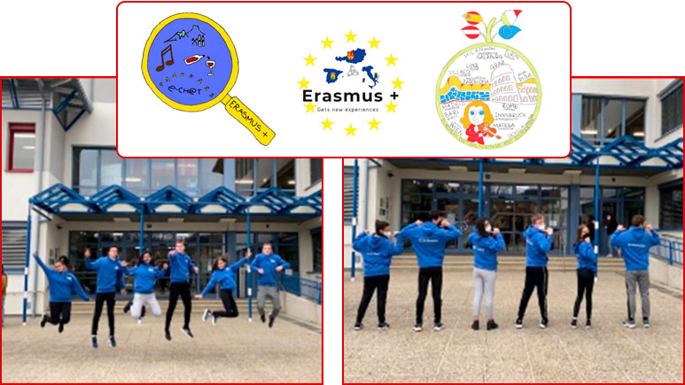Los alumnos del IES Alto Guadiana en Erasmus+ erasmus2021