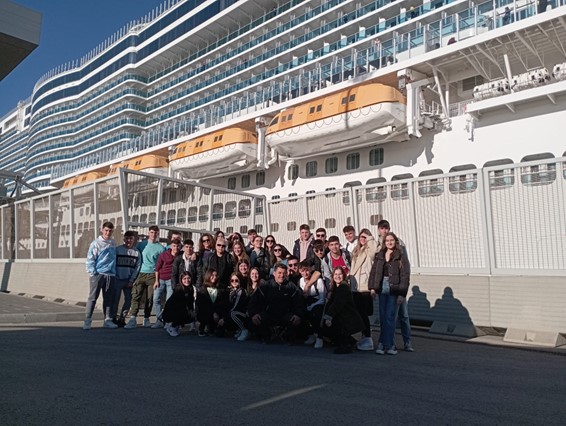 CRUCERO EN SU VIAJE DE FIN DE CURSO excursion2023 1