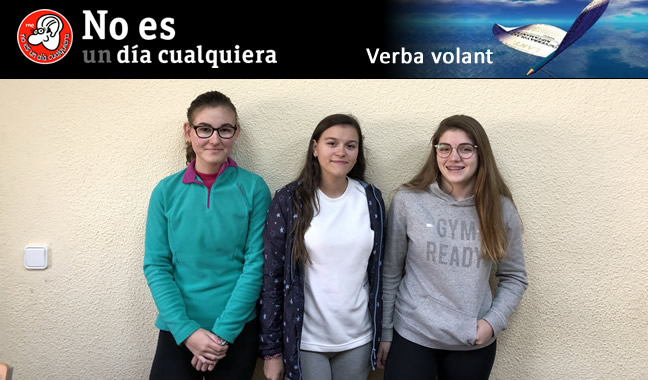 PREMIO EN EL CONCURSO RADIOFÓNICO DE RTVE: “VERBA VOLANT” PREMIO EN EL CONCURSO RADIOFÓNICO DE RTVE: “VERBA VOLANT”