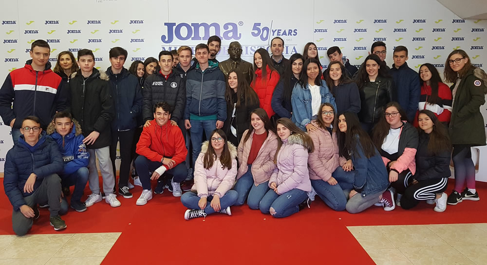 Visita a la empresa Joma Sport en Toledo visita empresa joma
