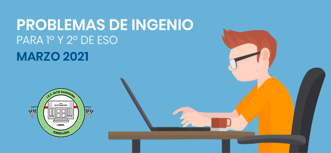 PROBLEMAS DE INGENIO MARZO 2021 problema ingenio 2021 MARZO