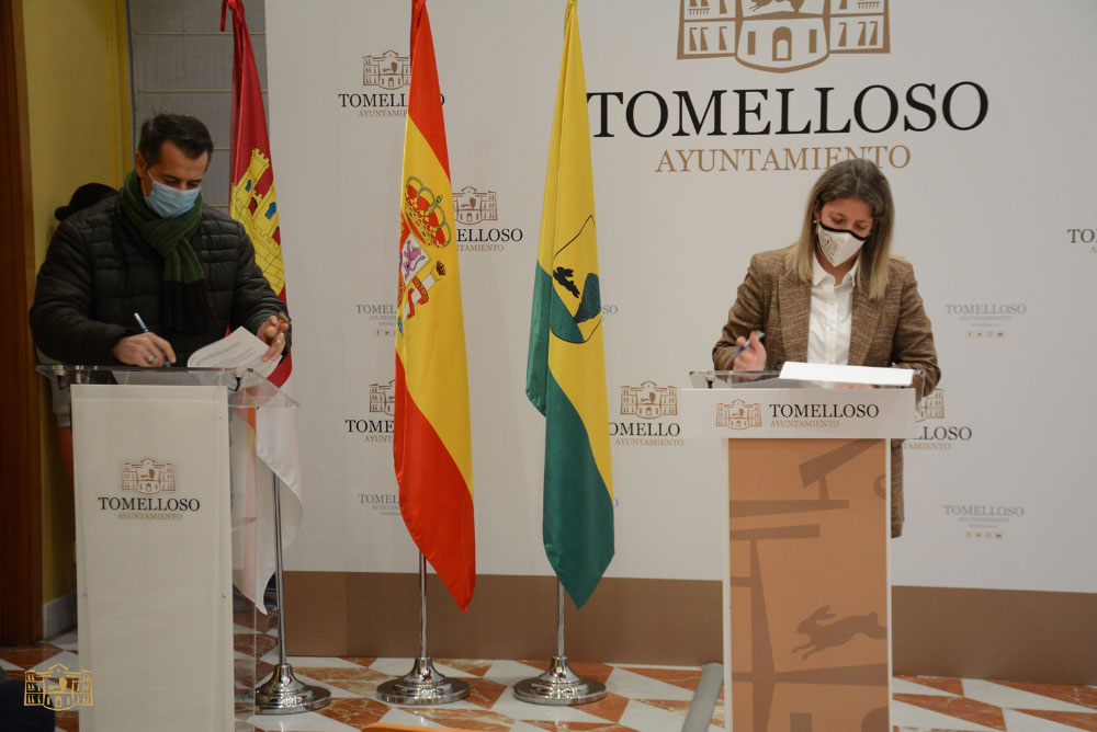 El AMPA Severo Ochoa – IES Alto Guadiana, firmó un convenio de Colaboración con el Ayuntamiento de Tomelloso conv aytotomelloso
