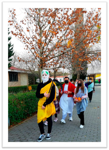 Alumnos de Latín y Griego saturnales5