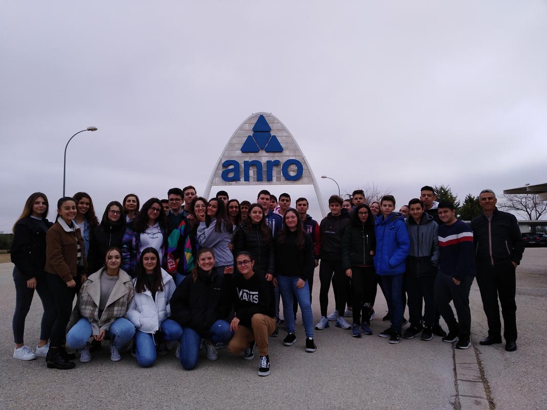 VISITAMOS ANRO CON LOS ALUMNOS DE 4º ESO IMG 20200214 124637